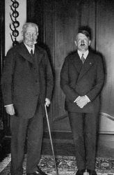 Hitler ve Hindenburg