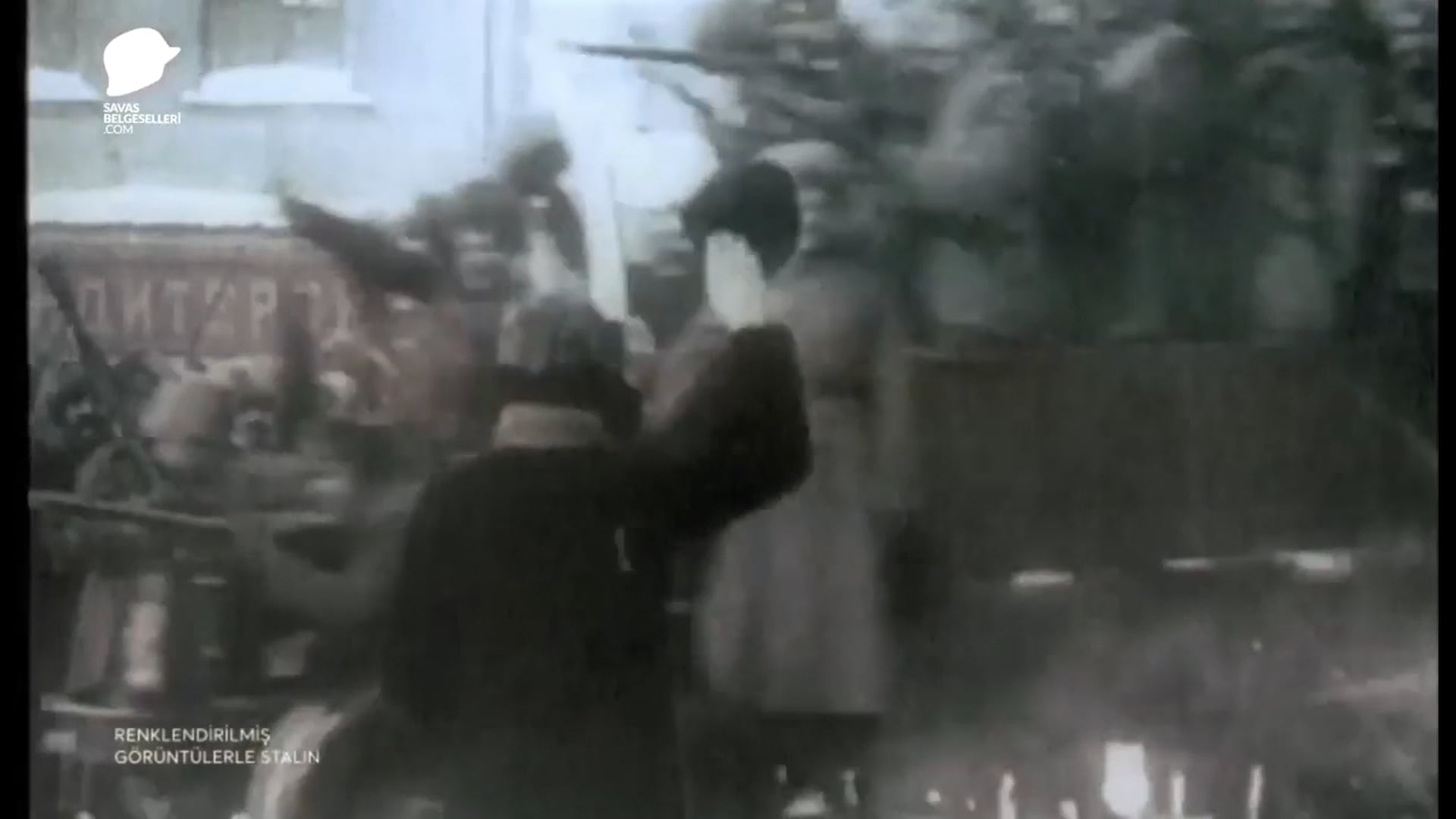 Renklendirilmiş Görüntülerle Stalin